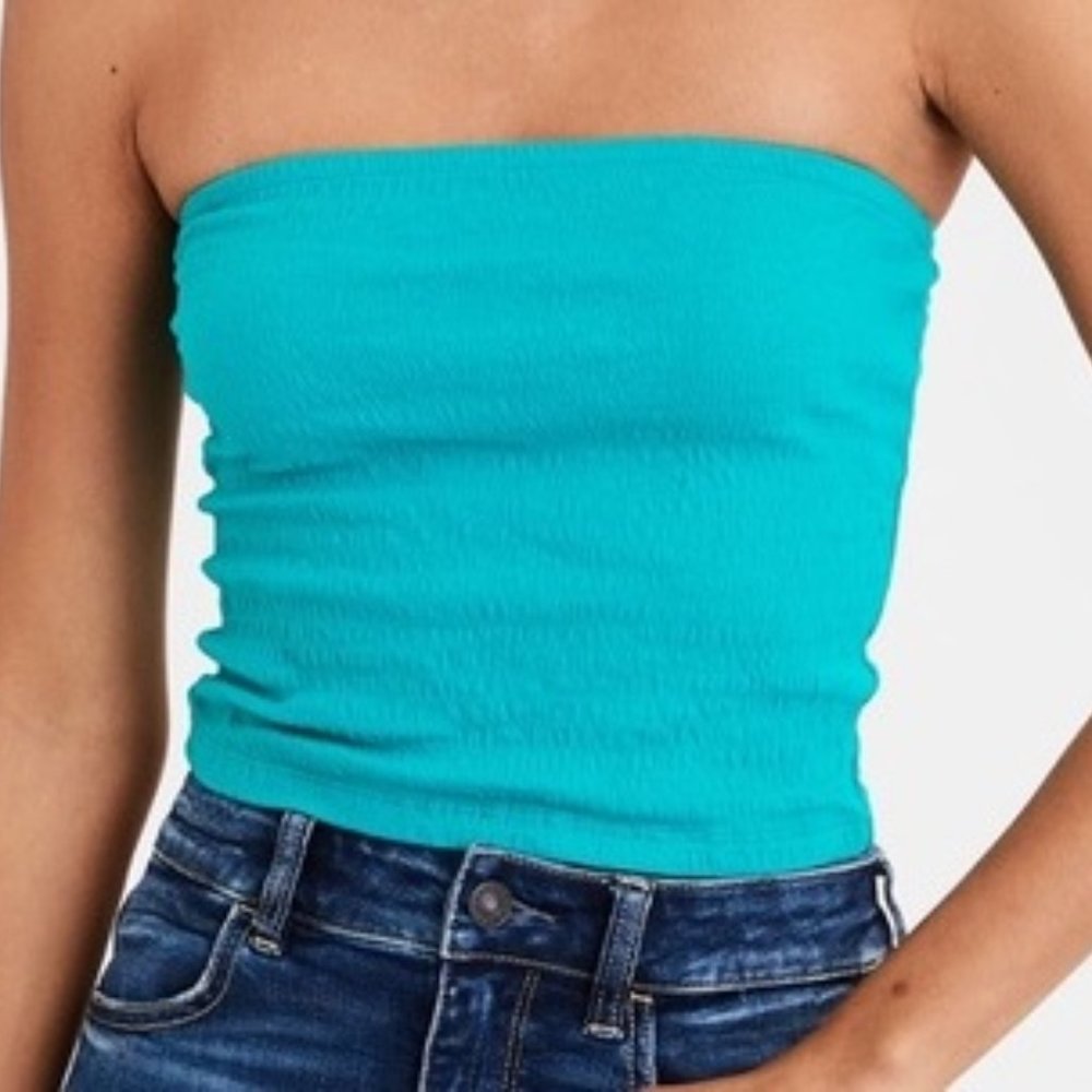 American Eagle Bright Blue Tube Top